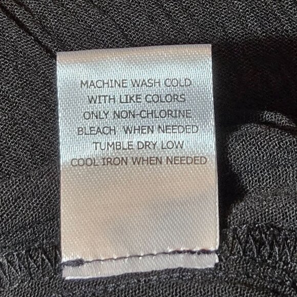 Miken Juniors Smocked Midi Dress Swim Cover-up Black Size M NWT - Picture 8 of 9